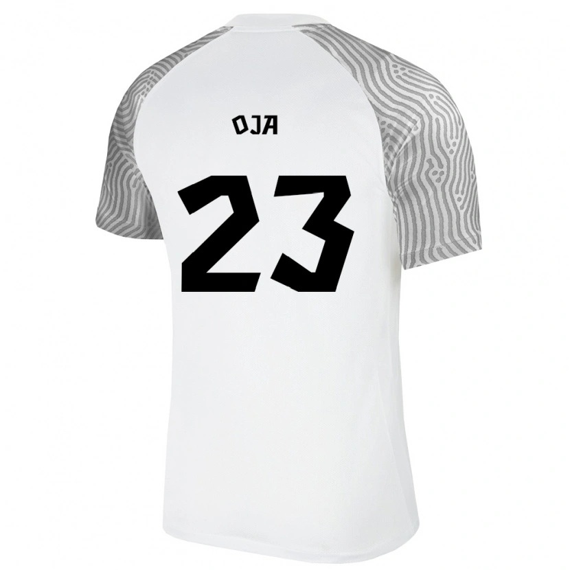 Danxen Women Estonia Johannes Oja #23 White Gray Away Jersey 26-28 T-Shirt