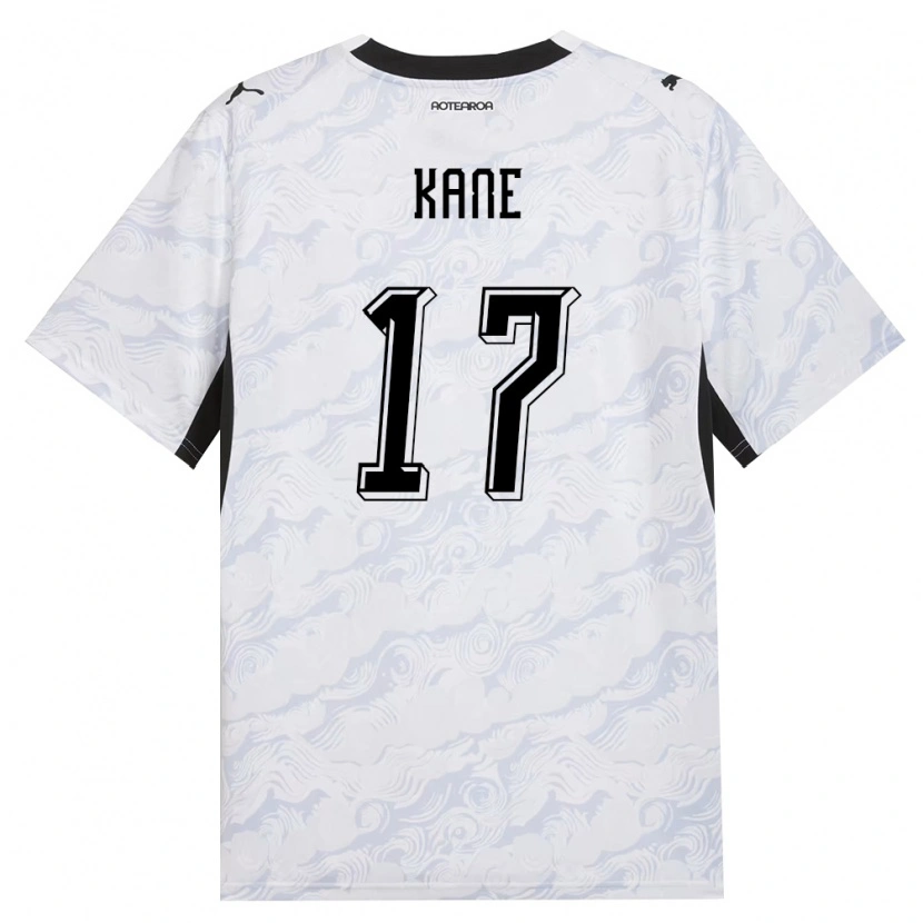 Danxen Women New Zealand Sean Kane #17 Black White Away Jersey 26-28 T-Shirt
