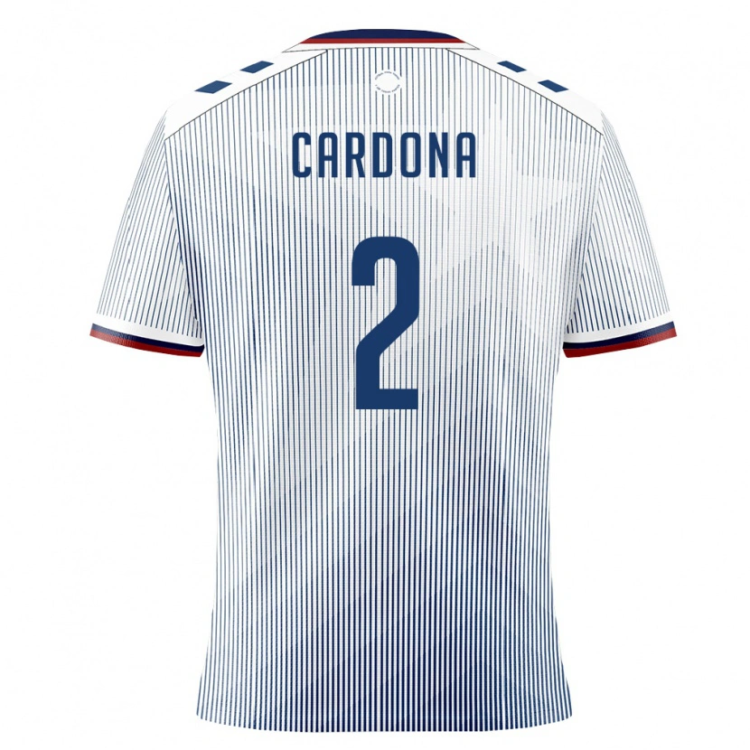 Danxen Women Puerto Rico Nicolás Cardona #2 Royal Blue White Away Jersey 26-28 T-Shirt