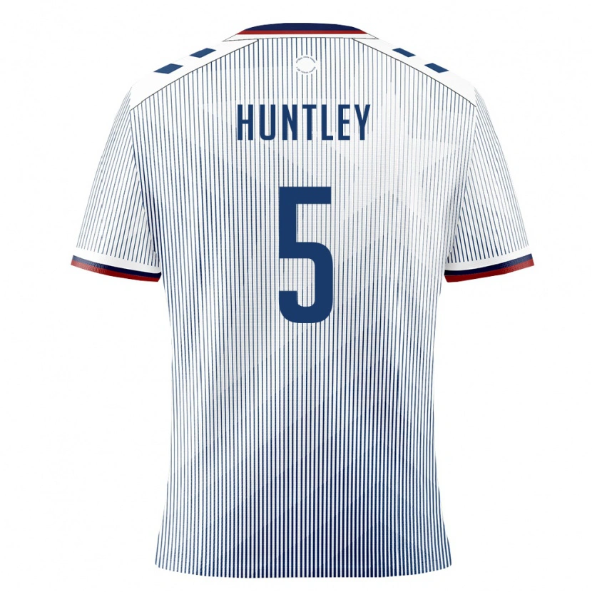 Danxen Women Puerto Rico Marcelo Huntley #5 Royal Blue White Away Jersey 26-28 T-Shirt