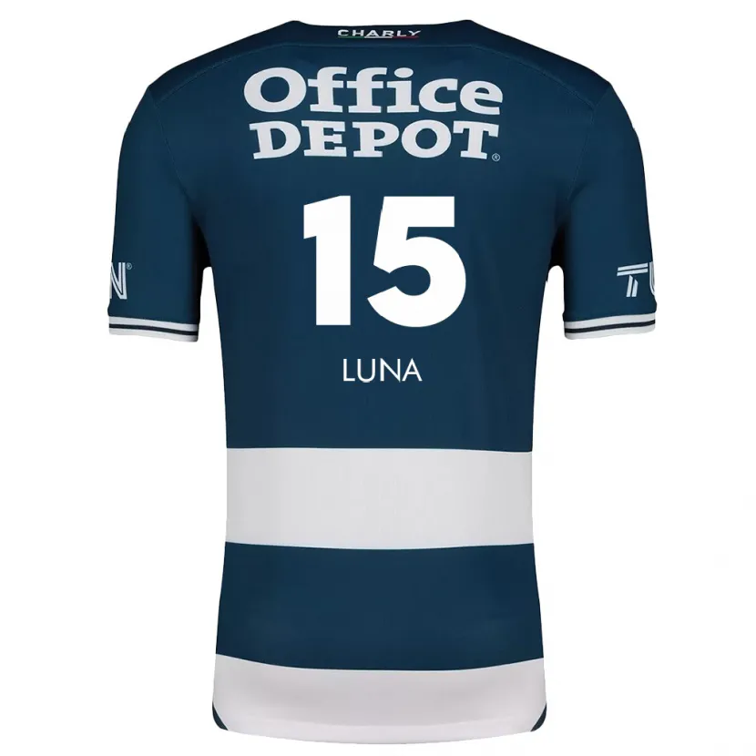 Danxen Kid Israel Luna #15 Blue White Home Jersey 2024/25 T-Shirt