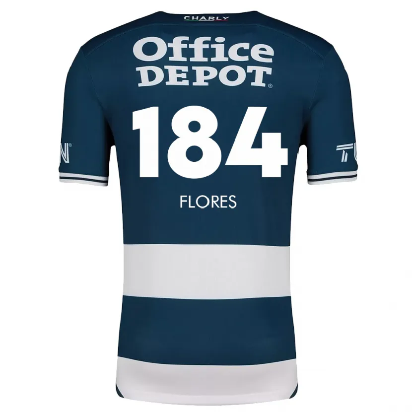 Danxen Kid Jason Flores #184 Blue White Home Jersey 2024/25 T-Shirt
