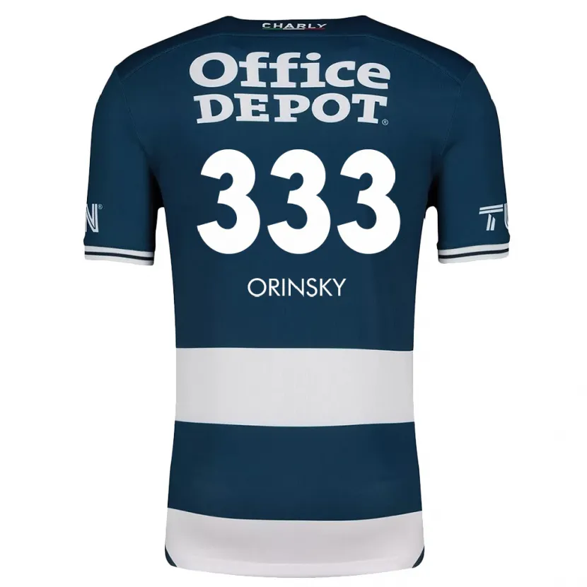 Danxen Kid Edson Orinsky #333 Blue White Home Jersey 2024/25 T-Shirt