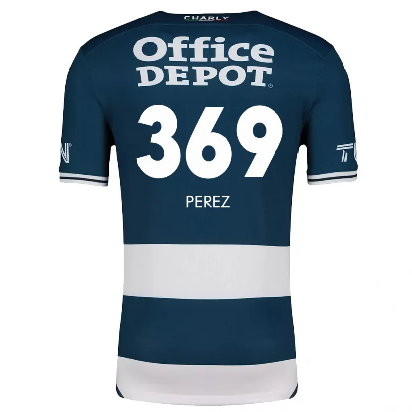 Danxen Kid Santiago Pérez #369 Blue White Home Jersey 2024/25 T-Shirt