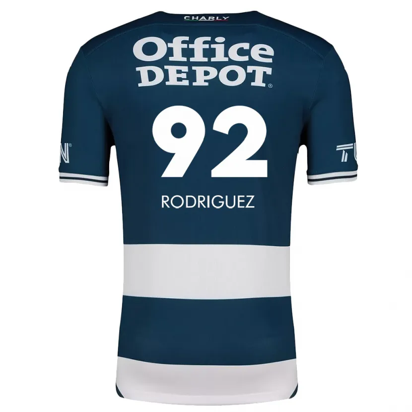 Danxen Kid Sergio Rodríguez #92 Blue White Home Jersey 2024/25 T-Shirt