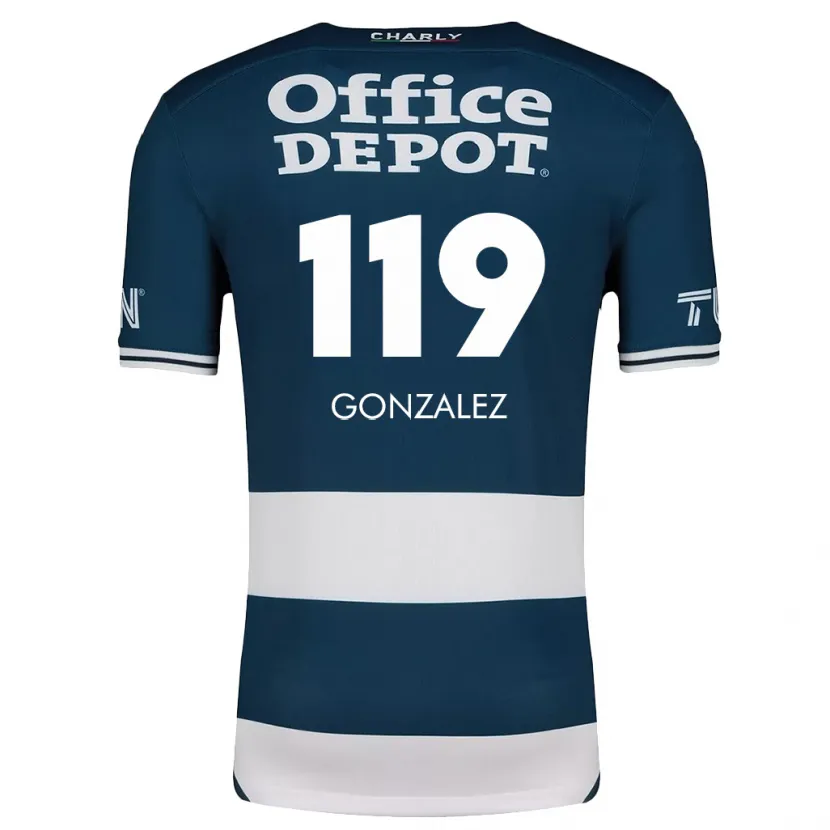 Danxen Kid Juan González #119 Blue White Home Jersey 2024/25 T-Shirt
