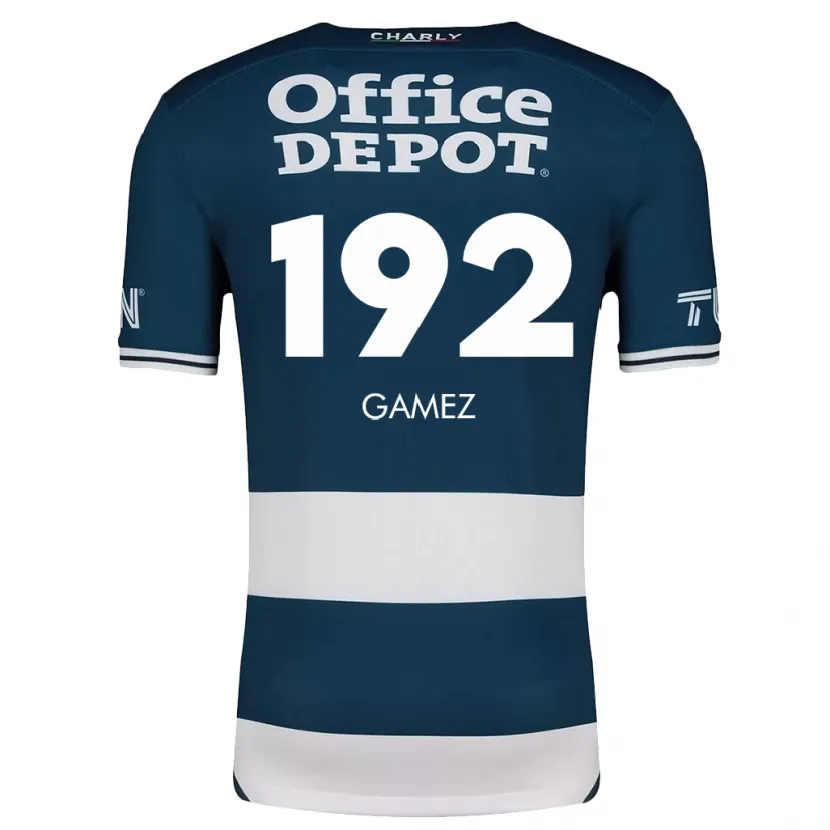 Danxen Kid Jonathan Gámez #192 Blue White Home Jersey 2024/25 T-Shirt