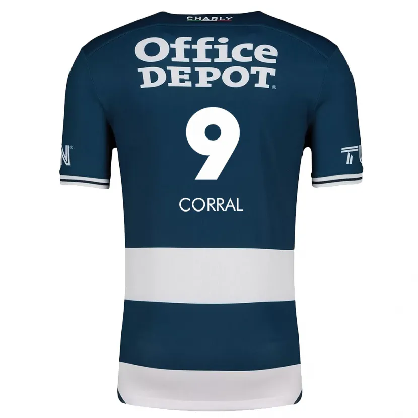 Danxen Kid Charlyn Corral #9 Blue White Home Jersey 2024/25 T-Shirt