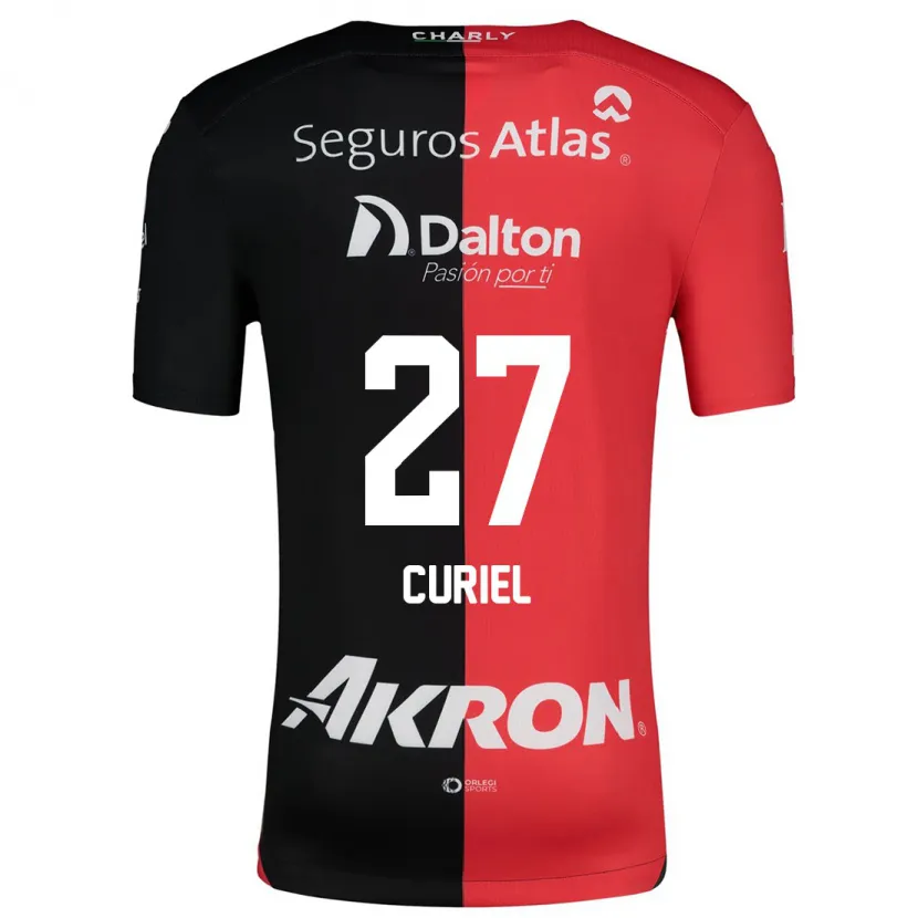 Danxen Kid Alexa Curiel #27 Red Black Home Jersey 2024/25 T-Shirt