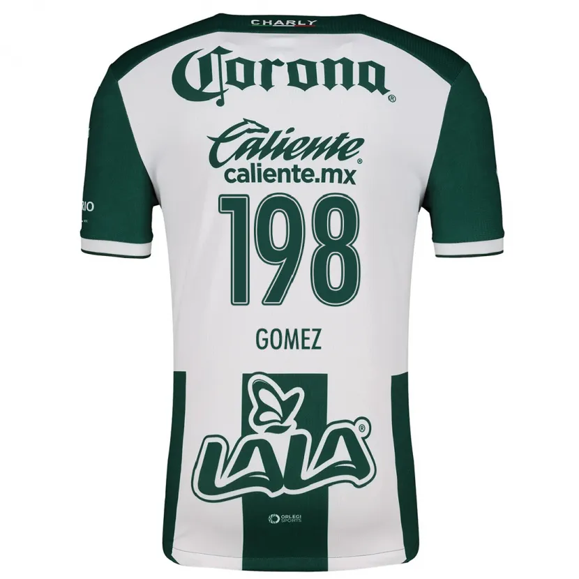 Danxen Kid Isaác Gómez #198 Green White Home Jersey 2024/25 T-Shirt