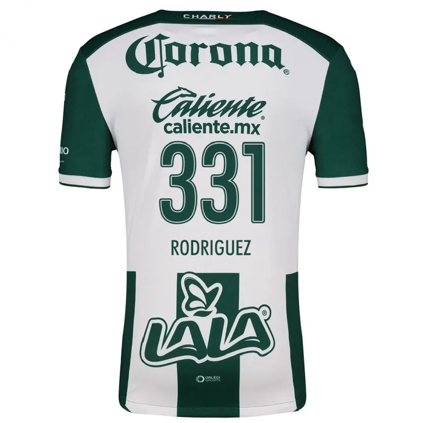 Danxen Kid Juan Rodríguez #331 Green White Home Jersey 2024/25 T-Shirt