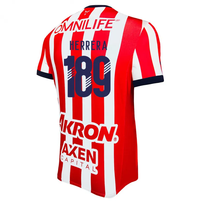 Danxen Kid Antonio Herrera #189 Red White Blue Home Jersey 2024/25 T-Shirt