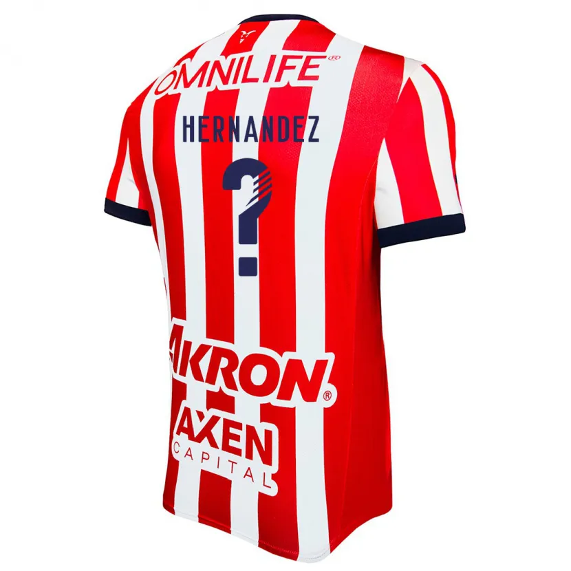 Danxen Kid Carlos Hernandez #0 Red White Blue Home Jersey 2024/25 T-Shirt