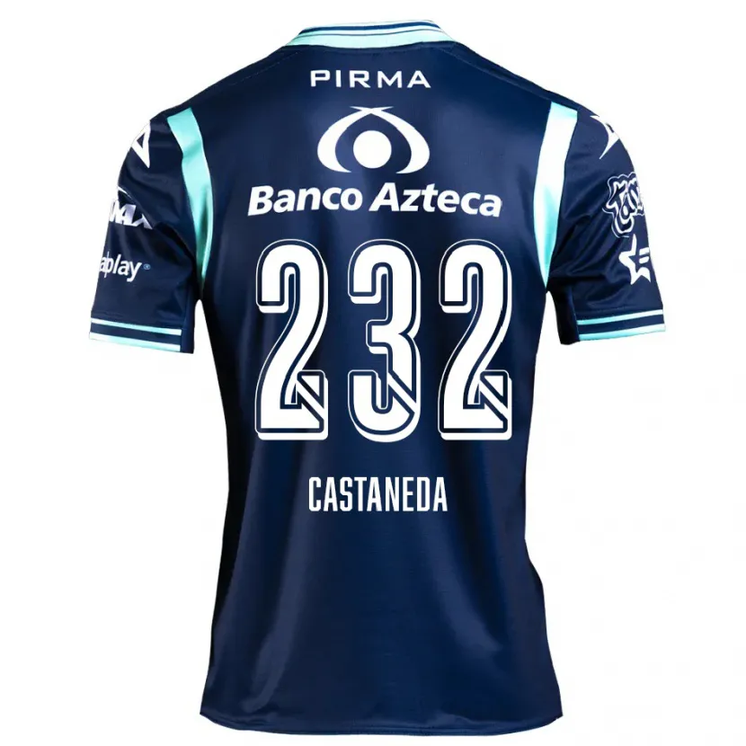 Danxen Kid Ángel Castañeda #232 Navy Blue Away Jersey 2024/25 T-Shirt