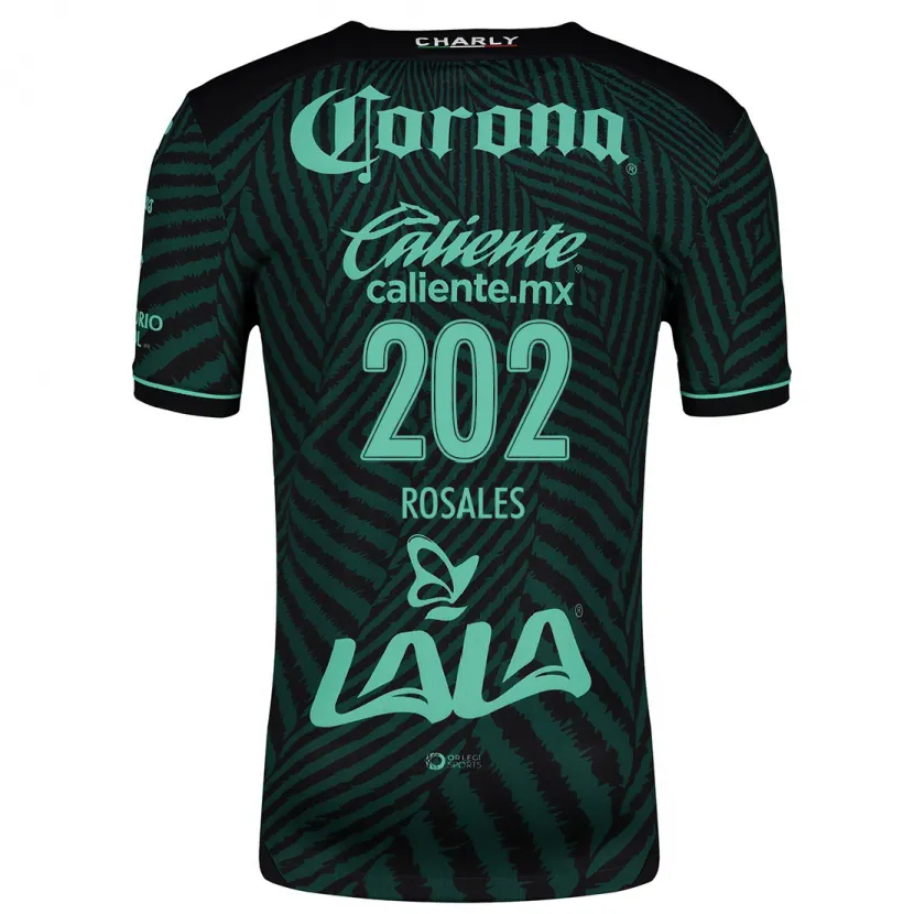 Danxen Kid Luis Rosales #202 Black Green Away Jersey 2024/25 T-Shirt