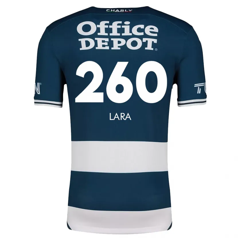 Danxen Men Jesús Lara #260 Blue White Home Jersey 2024/25 T-Shirt