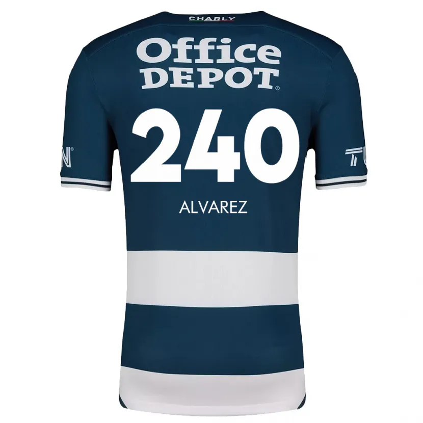 Danxen Men Gael Álvarez #240 Blue White Home Jersey 2024/25 T-Shirt