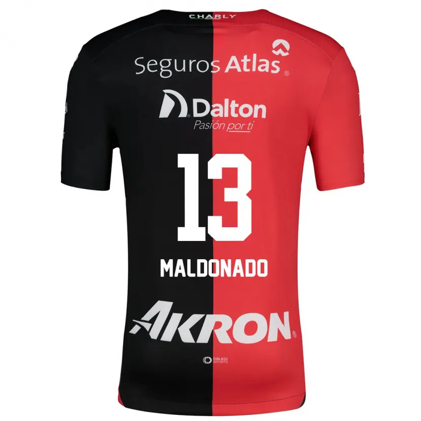 Danxen Men Maritza Maldonado #13 Red Black Home Jersey 2024/25 T-Shirt