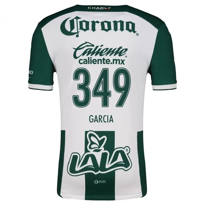 Danxen Men Diego García #349 Green White Home Jersey 2024/25 T-Shirt