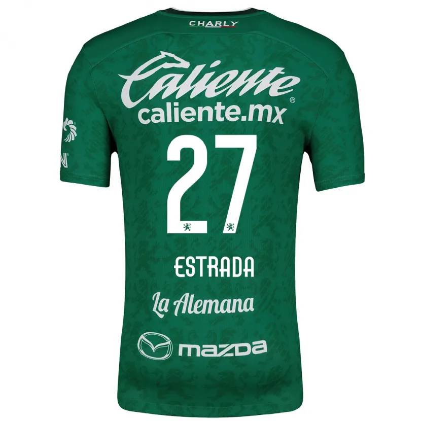 Danxen Men Ángel Estrada #27 Green White Home Jersey 2024/25 T-Shirt