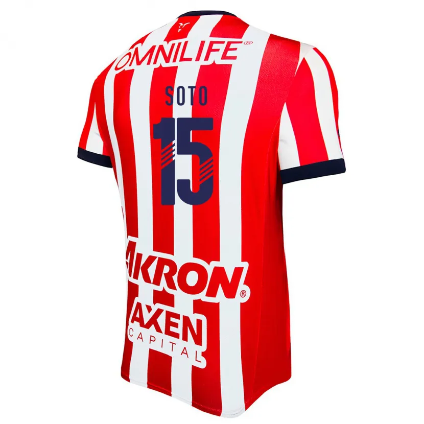 Danxen Men Rubí Soto #15 Red White Blue Home Jersey 2024/25 T-Shirt