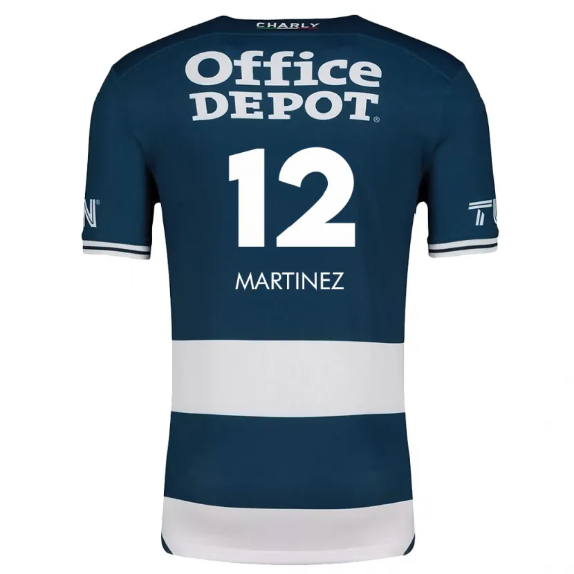 Danxen Women Sofía Martínez #12 Blue White Home Jersey 2024/25 T-Shirt