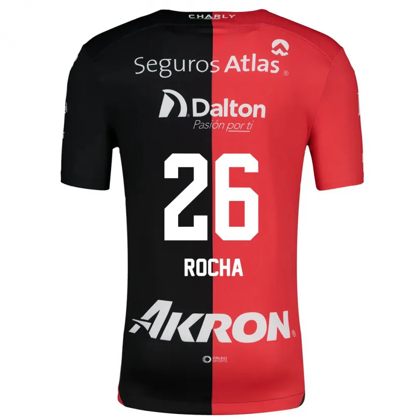 Danxen Women Aldo Rocha #26 Red Black Home Jersey 2024/25 T-Shirt