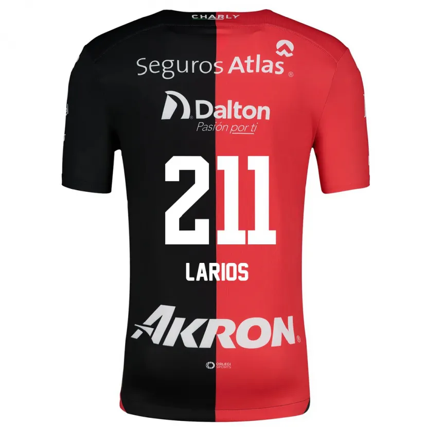 Danxen Women Israel Larios #211 Red Black Home Jersey 2024/25 T-Shirt
