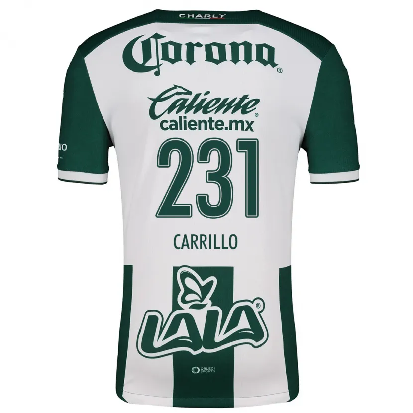 Danxen Women Ángel Carrillo #231 Green White Home Jersey 2024/25 T-Shirt