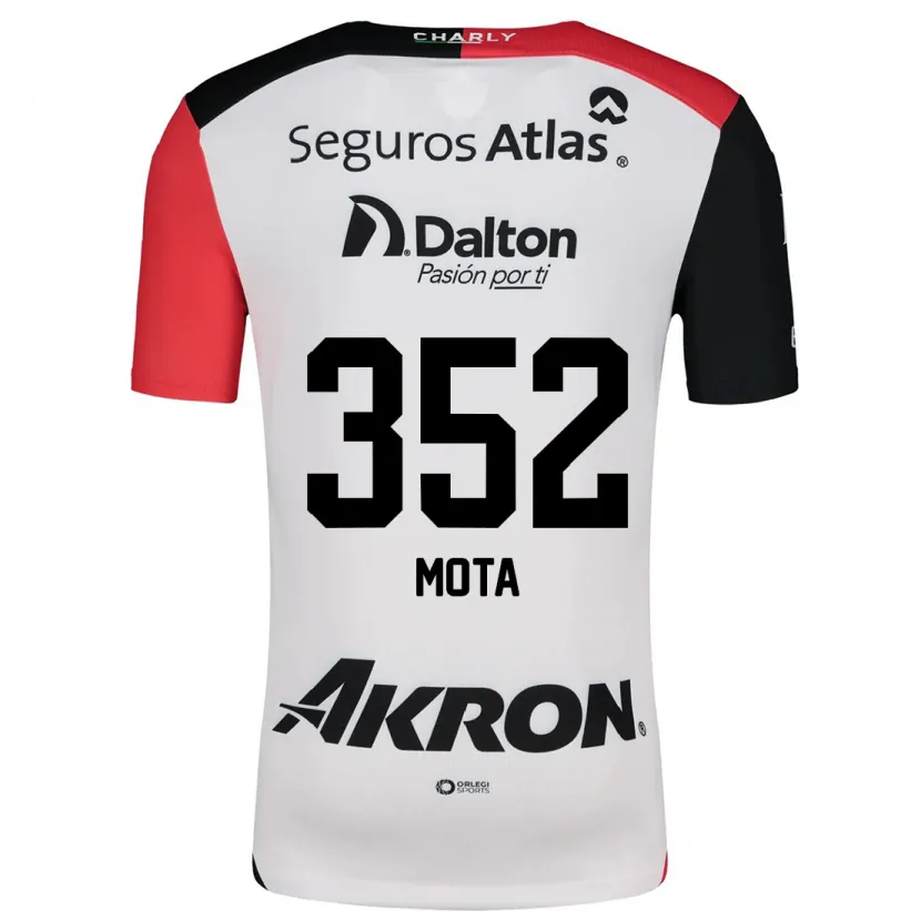 Danxen Women Noé Mota #352 White Red Black Away Jersey 2024/25 T-Shirt