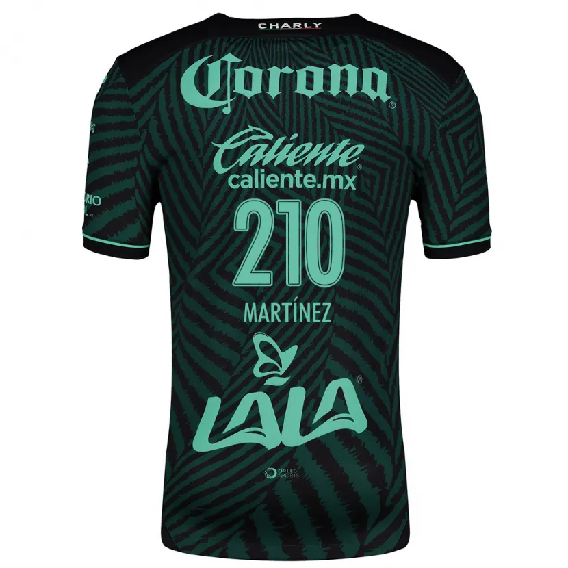 Danxen Women André Martínez #210 Black Green Away Jersey 2024/25 T-Shirt