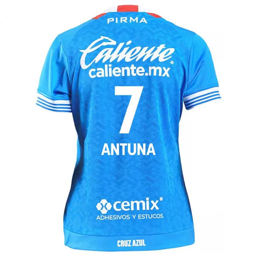 Danxen Kid Uriel Antuna #7 Sky Blue Home Jersey 2024/25 T-Shirt