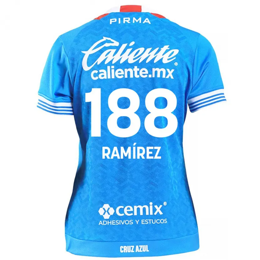 Danxen Kid Diego Ramírez #188 Sky Blue Home Jersey 2024/25 T-Shirt