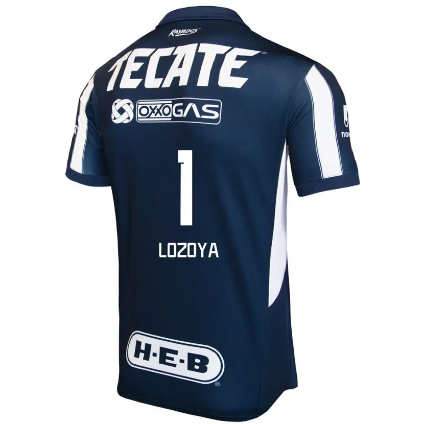 Danxen Kid Claudia Lozoya #1 Blue Red White Home Jersey 2024/25 T-Shirt