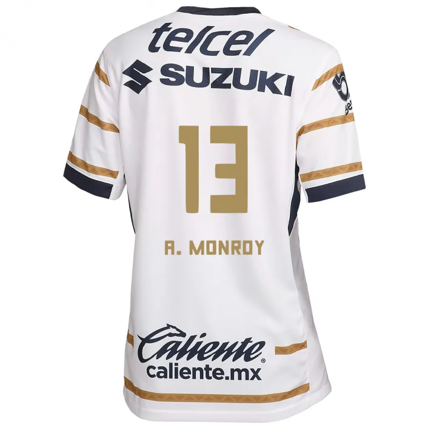 Danxen Kid Pablo Monroy #13 White Obsidian Home Jersey 2024/25 T-Shirt