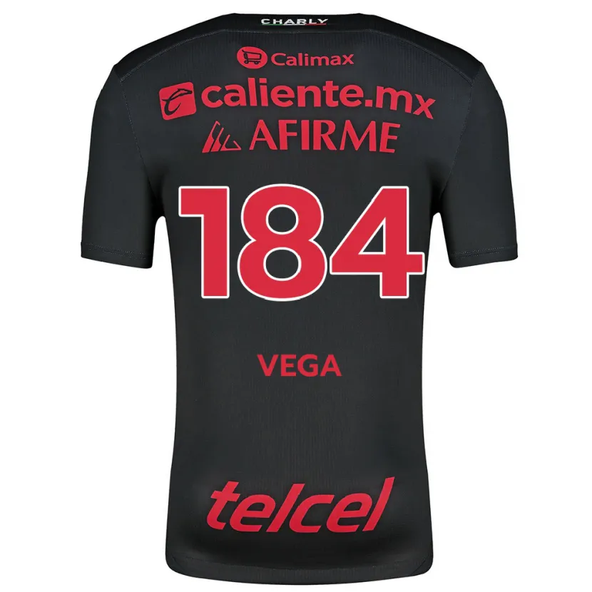 Danxen Kid Daniel Vega #184 Black Red Home Jersey 2024/25 T-Shirt