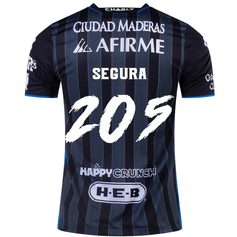 Danxen Kid Mathías Segura #205 White Black Away Jersey 2024/25 T-Shirt