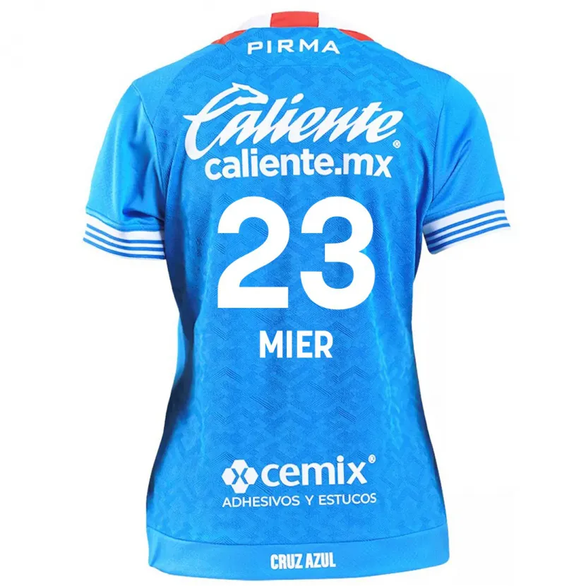 Danxen Men Kevin Mier #23 Sky Blue Home Jersey 2024/25 T-Shirt