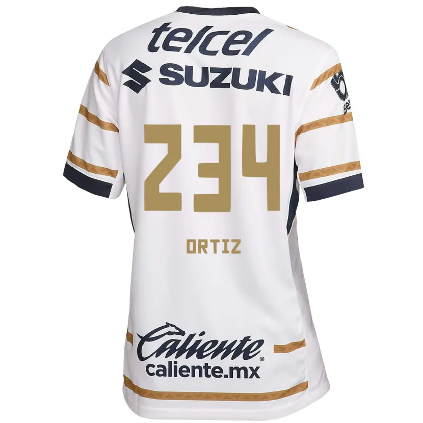 Danxen Men Jorge Ortiz #234 White Obsidian Home Jersey 2024/25 T-Shirt