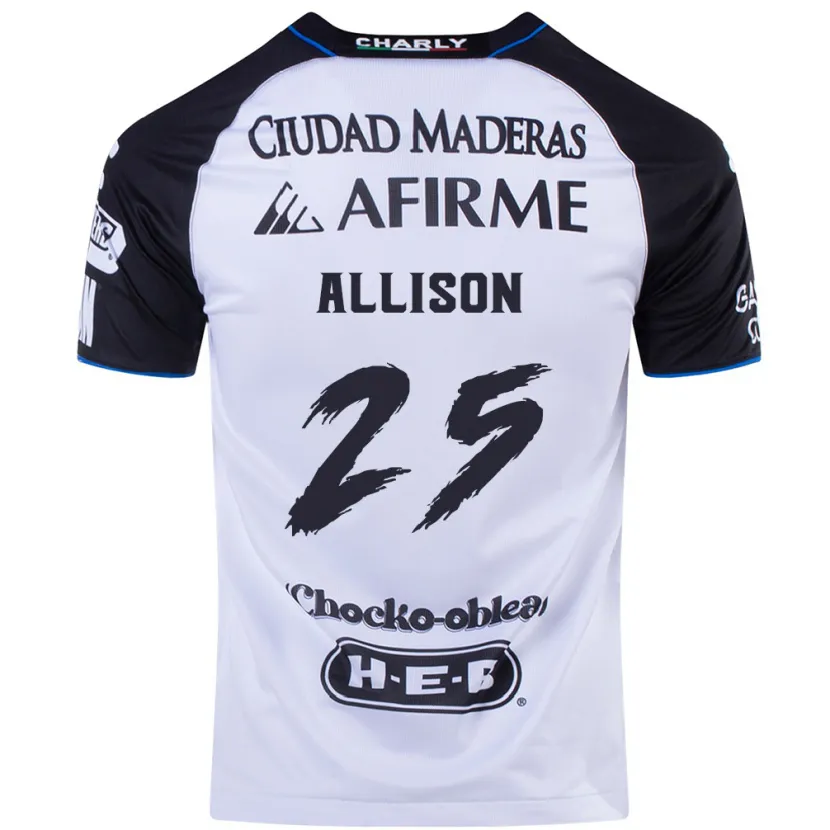 Danxen Men Guillermo Allison #25 Black Blue Home Jersey 2024/25 T-Shirt
