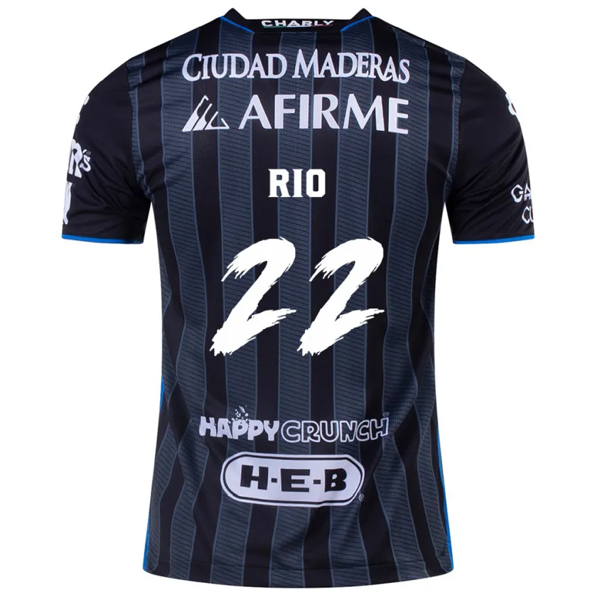 Danxen Men Martín Rio #22 White Black Away Jersey 2024/25 T-Shirt
