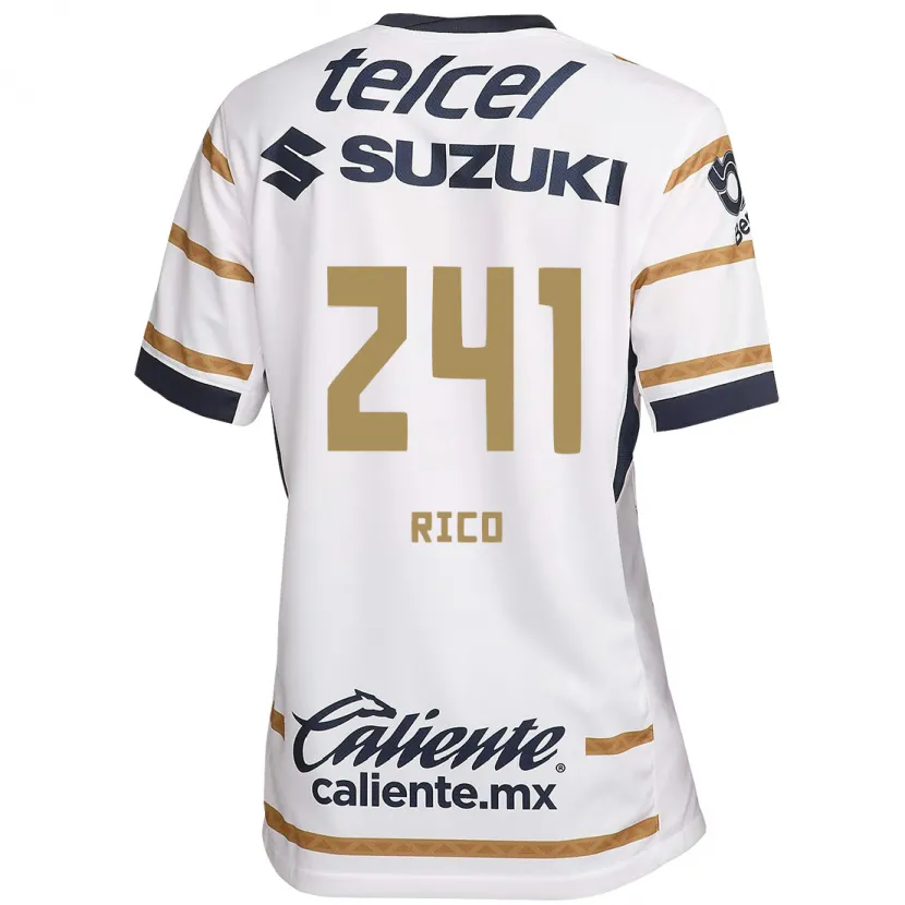 Danxen Women Ángel Rico #241 White Obsidian Home Jersey 2024/25 T-Shirt