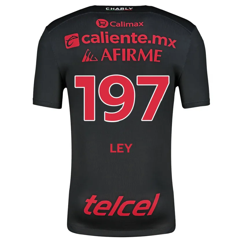 Danxen Women Emanuel Ley #197 Black Red Home Jersey 2024/25 T-Shirt