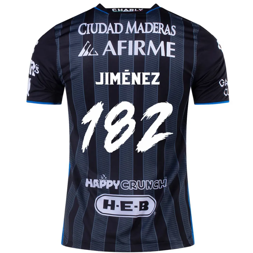 Danxen Women Carlos Jiménez #182 White Black Away Jersey 2024/25 T-Shirt