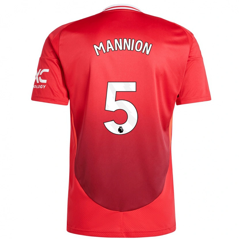Danxen Kid Aoife Mannion #5 Bright Red Home Jersey 2024/25 T-Shirt