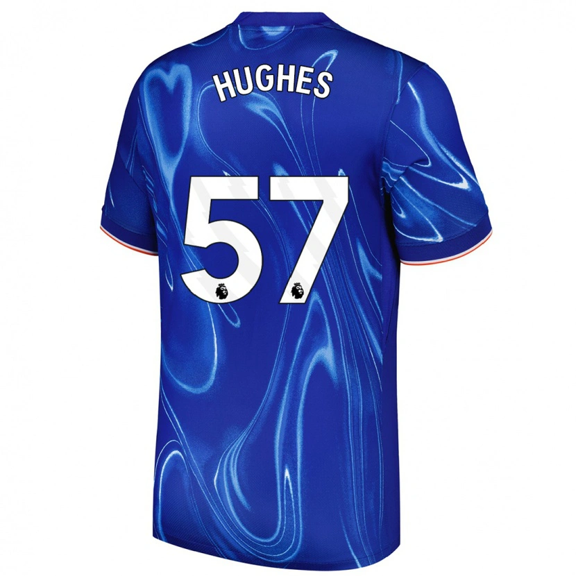 Danxen Kid Brodi Hughes #57 Blue White Home Jersey 2024/25 T-Shirt