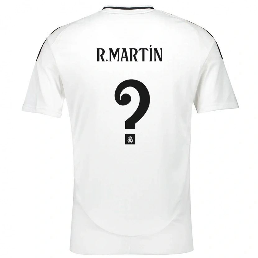 Danxen Kid Roberto Martín #0 White Home Jersey 2024/25 T-Shirt