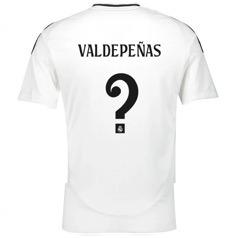 Danxen Kid Víctor Valdepeñas #0 White Home Jersey 2024/25 T-Shirt