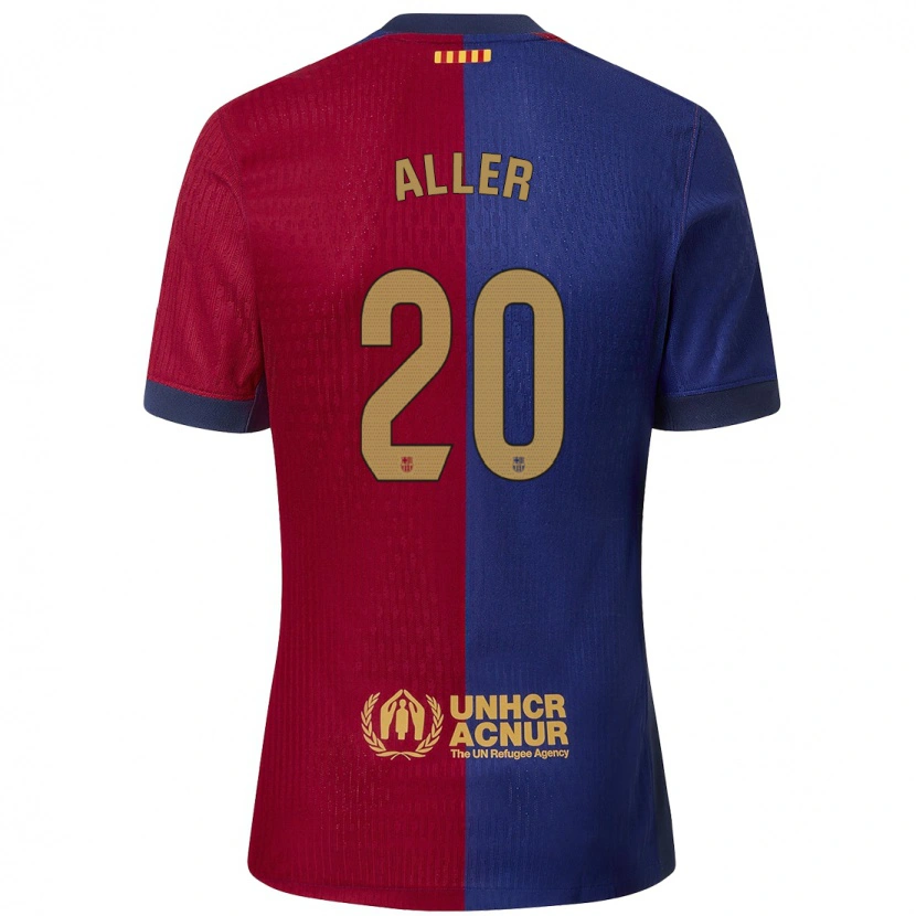 Danxen Kid Eder Aller #20 Blue Red Home Jersey 2024/25 T-Shirt
