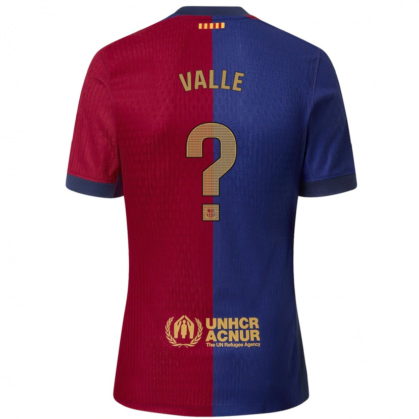 Danxen Kid Alex Valle #0 Blue Red Home Jersey 2024/25 T-Shirt